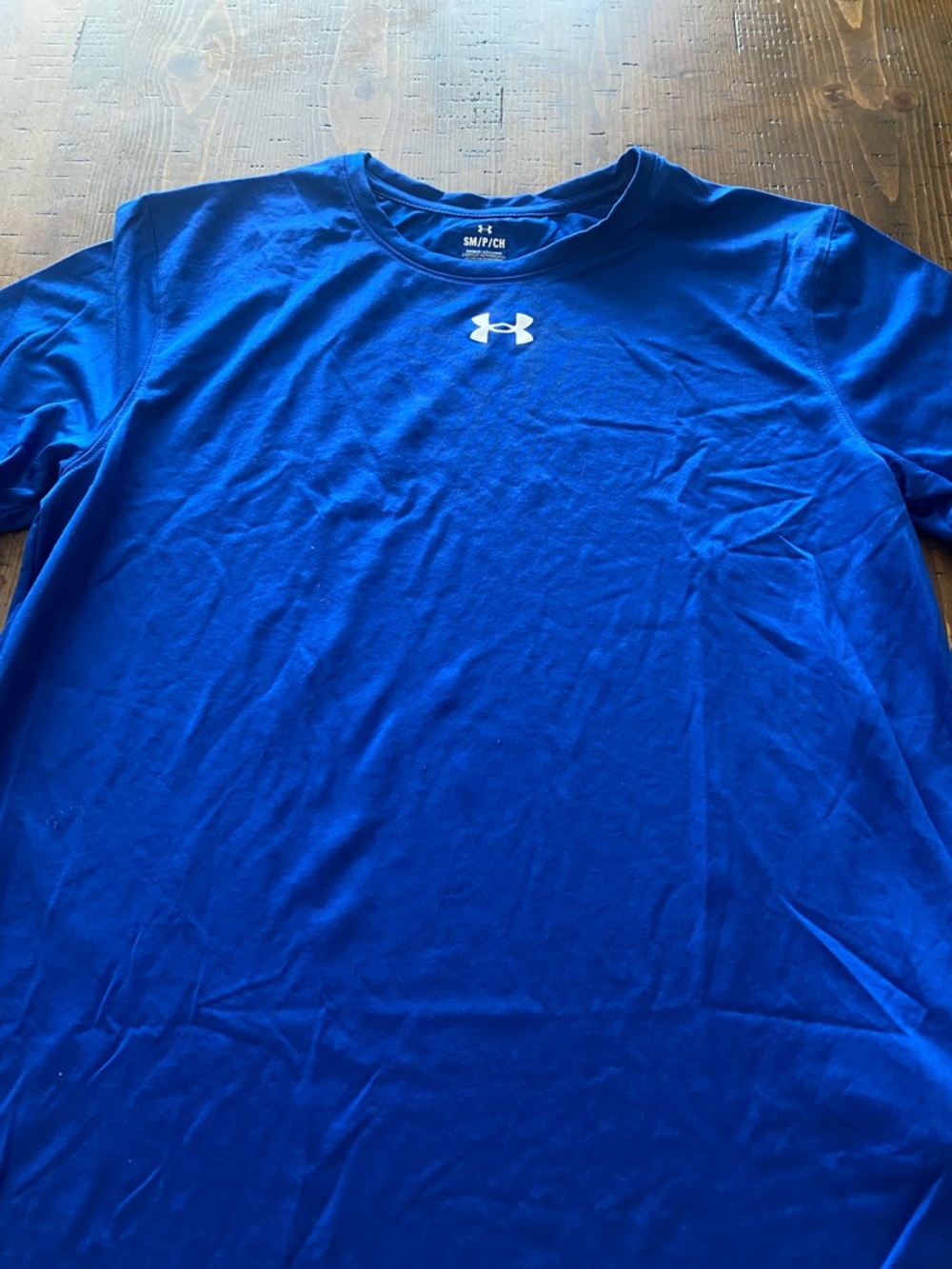 Under Armour Royal Blue Short Sleeve Athletic Tee